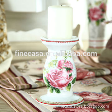 Elegant Ceramic Candle Holder